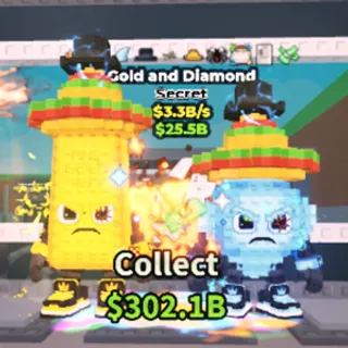 Gold and Diamomd 3.3B/s