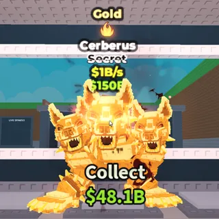 [1B/S] Gold Cerberus