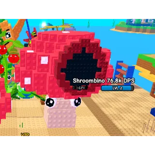Shroombino 76.8k DPS Lvl 2