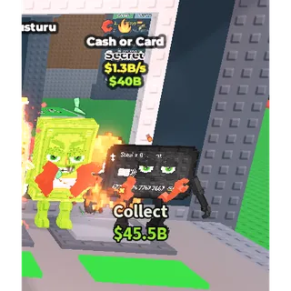 Cash or Card 1.3b/s