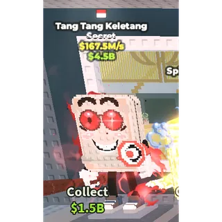 Tang Tang Keletang 167.5m/s