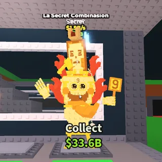 [1.5B/S] Gold La Secret Combinasion