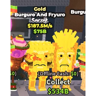 Gold Burguro And Fryuro 187.5m/s