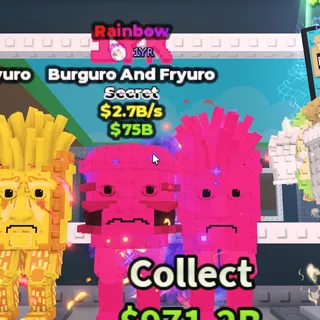 [2.7B/S] Rainbow Burguro And Fryuro