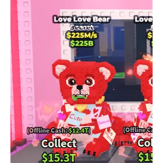 Love Love Bear 225m/s