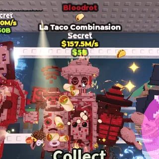 [157.5M/S] Bloodrot La Taco Combinasion | Cheapest In Market