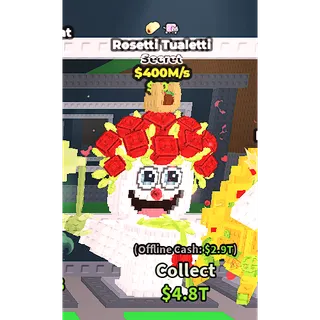 Rosetti Tualetti 400m/s