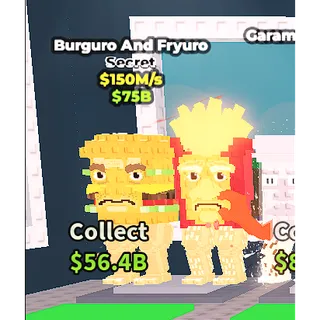 Burguro And Fryuro	150m/s