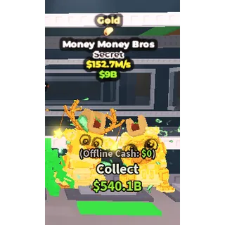 Gold Money Money Bros 152.7m/s Cheapest