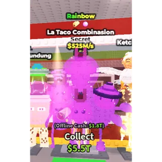Rainbow La Taco Combinasion 525m/s