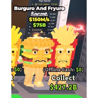 Burguro And Fryuro 150m/s