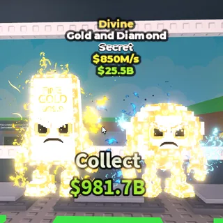 [850M/S] Divine Gold And Diamond (130 Exists)