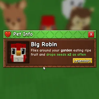 Big Robin (Grow A Garden 2)