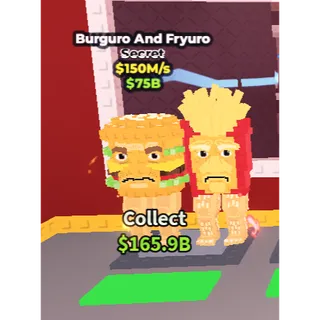 Burguro And Fryuro 150m/s Cheapest