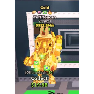Gold Tuff Toucan 552.5m/s