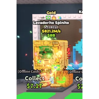 Lavadorito Spinito 821.2m/s