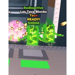 Radioactive Los Taco Blocks
