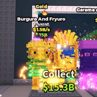 [1.5B/S] Gold Burguro And Fryuro