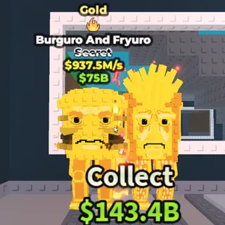 [937.5M/S] Gold Burguro And Fryuro