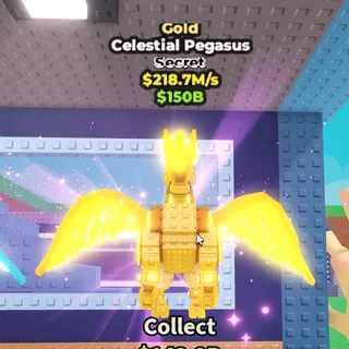 [218.7M/S] Gold Celestial Pegasus