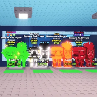 4x Mutated Burguro And Fryuro