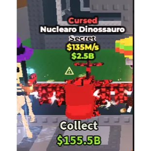 Cursed Nuclearo Dinossauro 135m/s