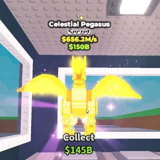 [656.2M/S] Gold Celestial Pegasus
