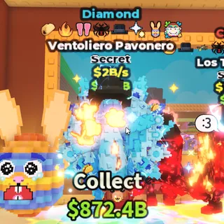 [2B/S] Diamond Ventoliero Pavonero