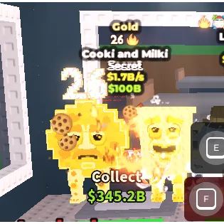 Gold Cooki And Milki 1.7b/s