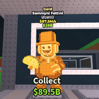[87.5M/S] Gold Sammyni Fattini