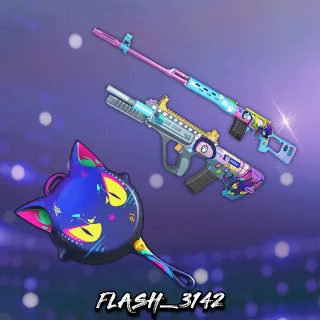 AIXLEFT'S GAMING CAT WEAPON SET + 160G-coin