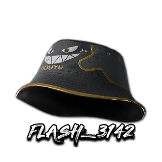 Douyu Black Gold Bucket Hat