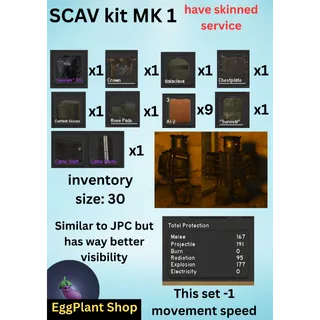  project delta (2 week - wipe) x1 SCAV MK 1