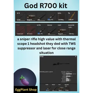  project delta (2 week - wipe) x1 God-R700 kit