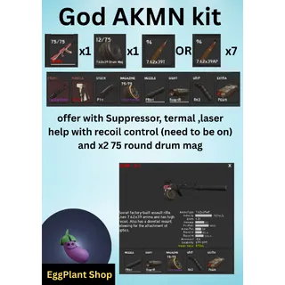 project delta (1-2 week) x1 God AKMN kit