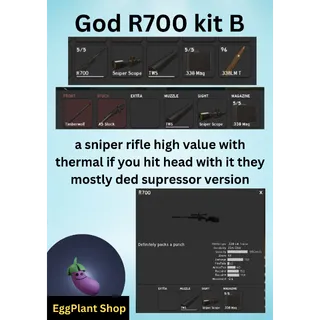  project dealta (later wipe) x1 God R700 B