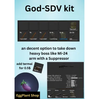 Project delta x2 God-SDV kit