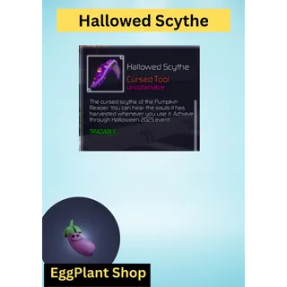 jujutsu infinite Hallowed Scythe