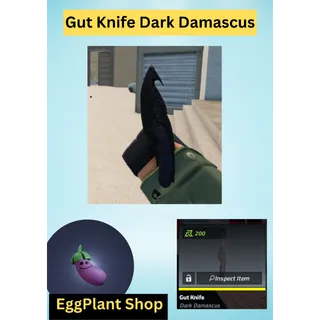 Counter Blox Gut-Dark Damascus Value 200