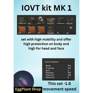  project dealta (2 week - wipe) x1 IOVT MK 1