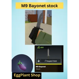 Counter Blox M9 Bayonet-Stock