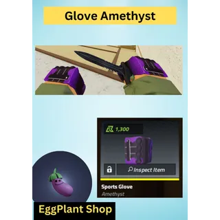 Counter Blox Glove-Amethyst  Value 1300