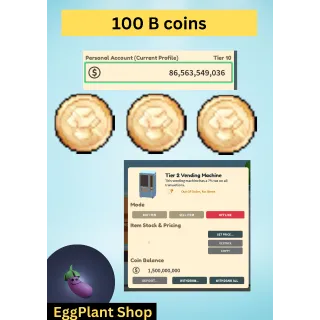 Island roblox 100B coins