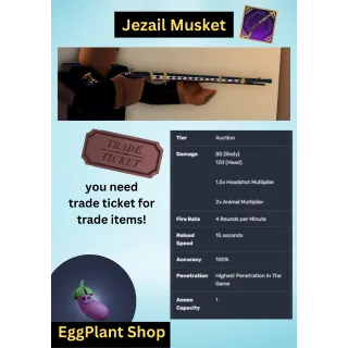 Jezail Musket the wild west