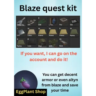  project delta (2 week - wipe) x1 Blaze quest kit