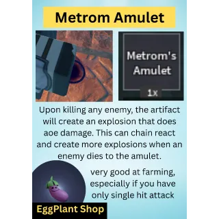 Arcane linage x1 Metrom Amulet