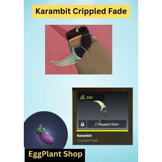 Counter Blox Karambit-Crippled Fade