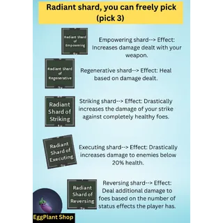 Arcane linage x1 Radiant shard choose 3