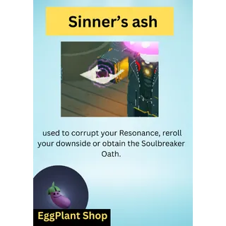 Deepwoken x1 Sinner's Ash