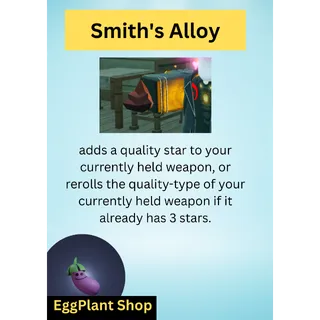 Deepwoken x6 Smith's Alloy